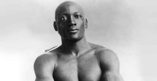 Jack Johnson becomes first black World Heavyweight CHampion