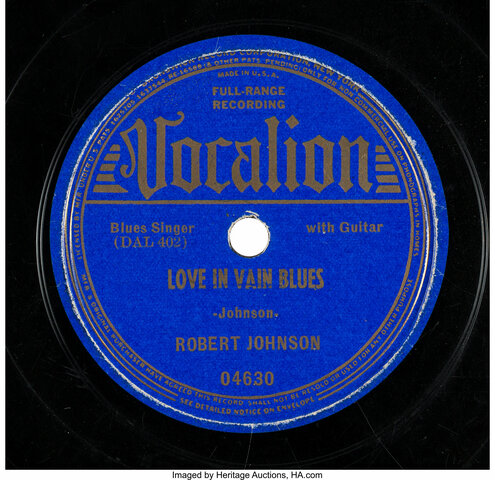 "Love in Vain" / "Preachin' Blues (Up Jumped the Devil)"