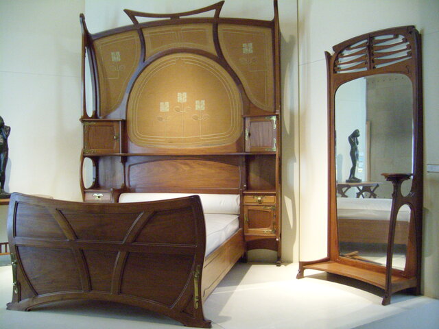 Chambre en acajou