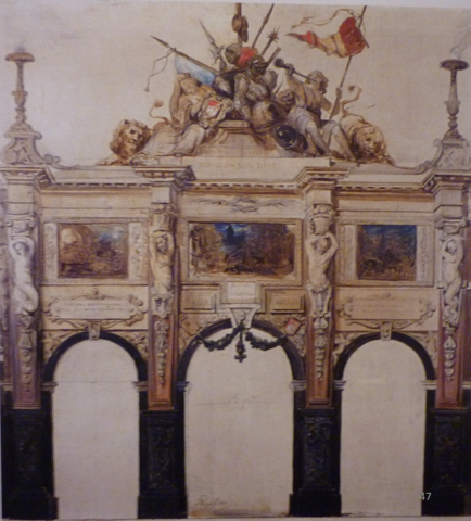 Projet Arc de Triomphe d'Anvers