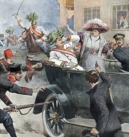 Atentado al Archiduque Francisco Fernando De Austria