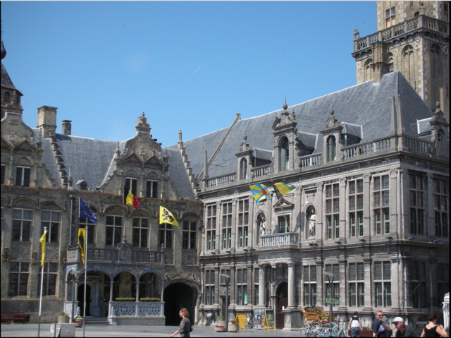 L’hôtel de ville de Veurne