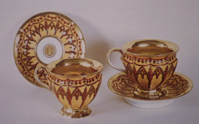 Service à café néogothique