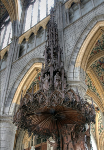 Chaire de vérité de la cathédrale Saint-Paul de Liège