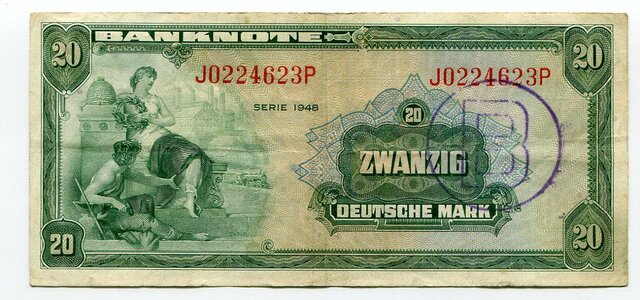 Deutsche Mark in BRD