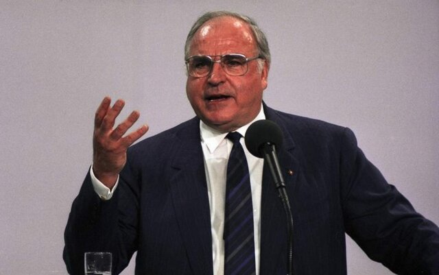 Tien-Punten-Plan bondskanselier Helmut Kohl