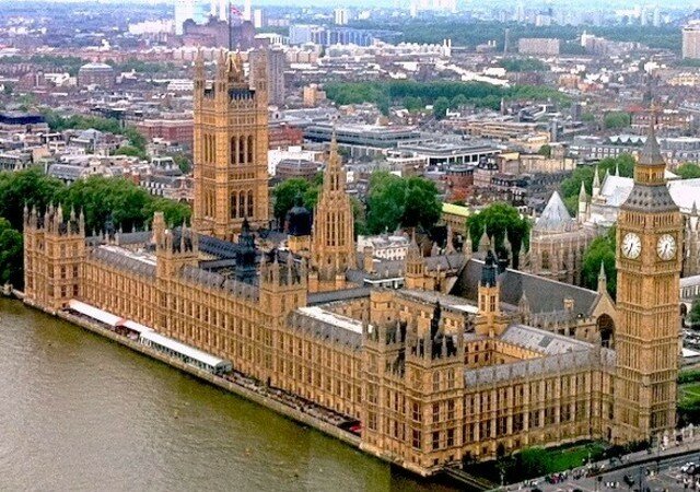 Le palais de Westminster