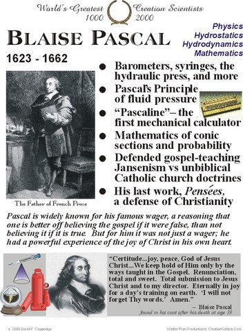 Pascal invents the mercury barometer