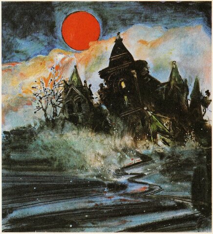 The scape and collapse of Usher's House