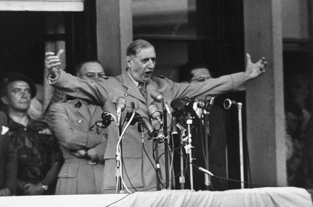 Discours de Charles de Gaulle à Alger