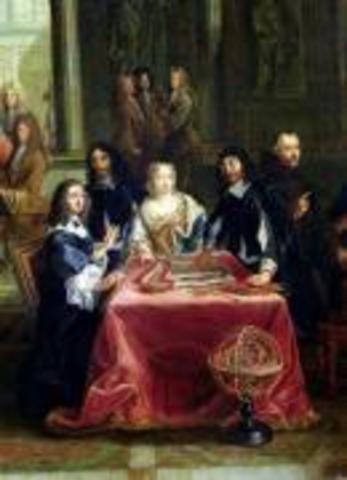 Queen Christina of Sweeden and Her Court