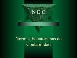 NEC (Normas Ecuatorianas de Contabilidad)
