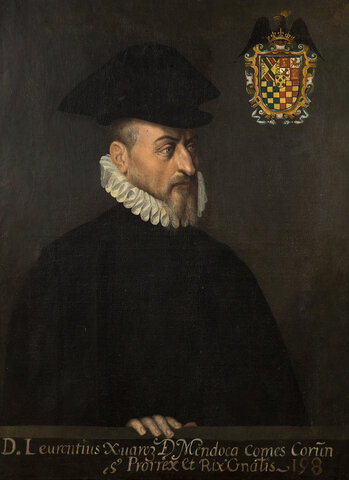 Lorenzo Suárez de Mendoza, Conde de Coruña