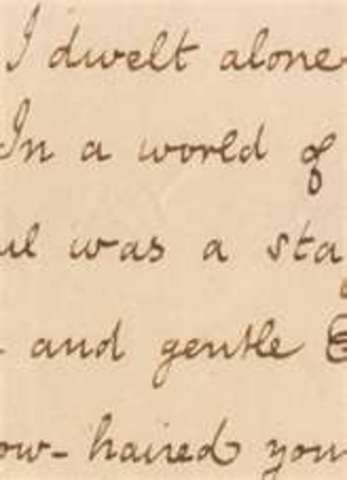 Poe's First Known Poem is Written