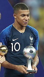 Élu meilleur jeune joueur de la Coupe du Monde