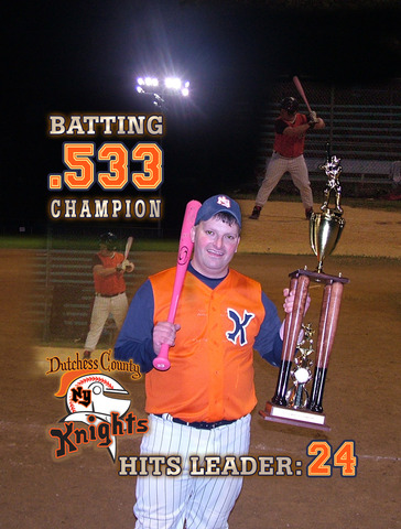 DCMSBL 35+ Batting Champion