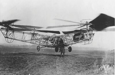 Quadrirotor de George de Bothezat