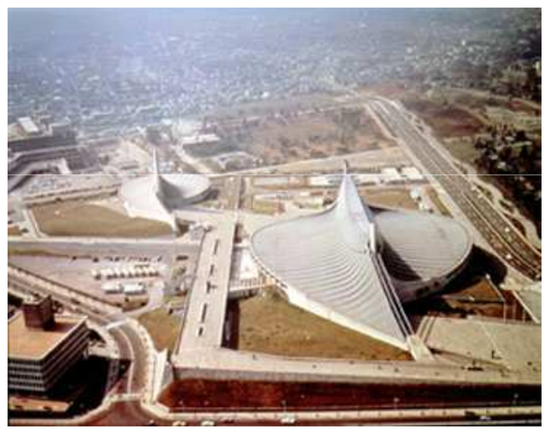 Naves olímpicas de Tokio.