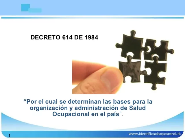 Decreto 614 de 1984
