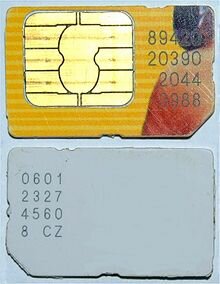 La primera tarjeta SIM