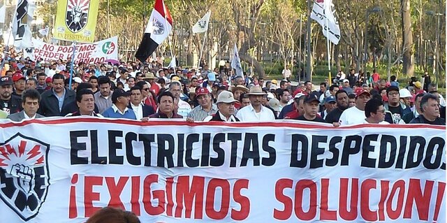 Extinción de la Compañía de Luz y Fuerza del Centro