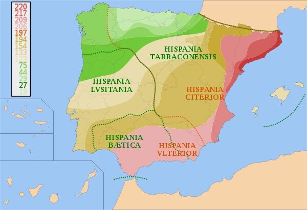 Ocupación de hispánica por los romanos
