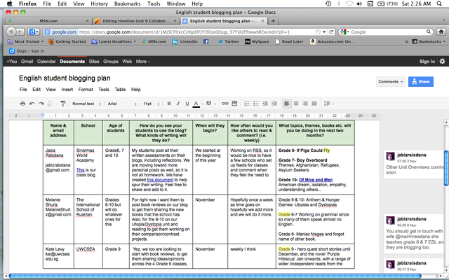 Looks like there are a few teachers interested