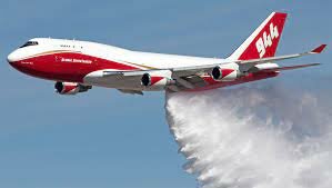 El avión de extinción de incendios más grande.