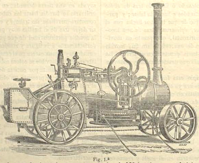 Arada de vapor de Fowler