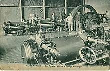 constuctions des premieres machines