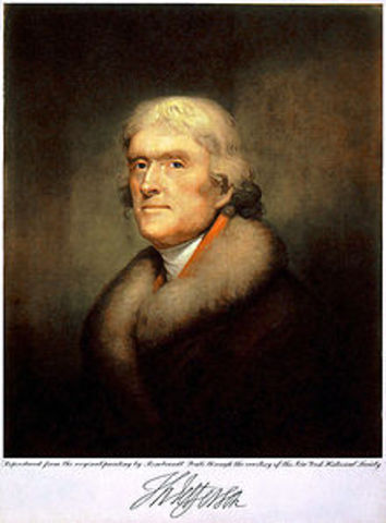 Thomas Jefferson was born in Virigina