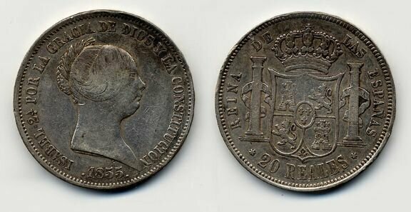 La peseta moneda única de España