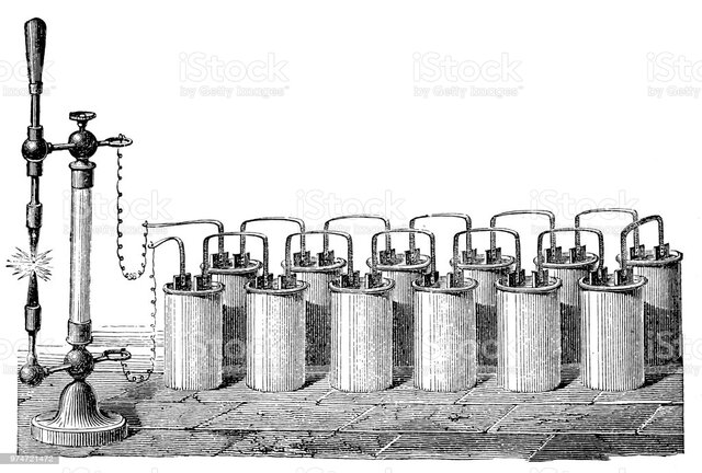 Arc lamp Humphry Davy