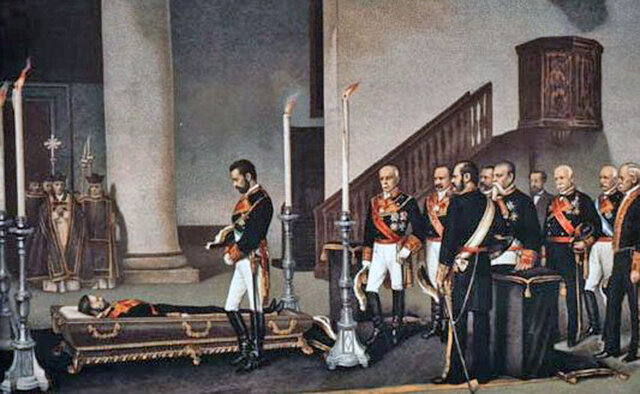 Llegada a España de Amadeo I: inicio del reinado.