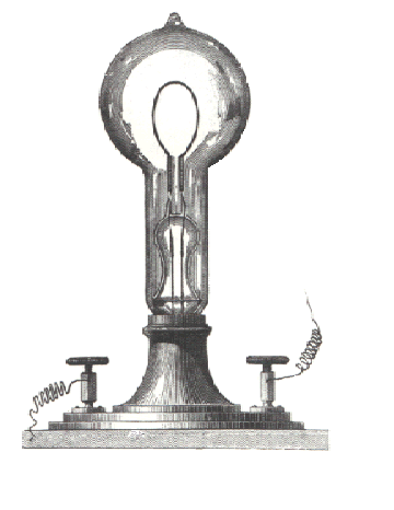 Création de l'ampoule électrique