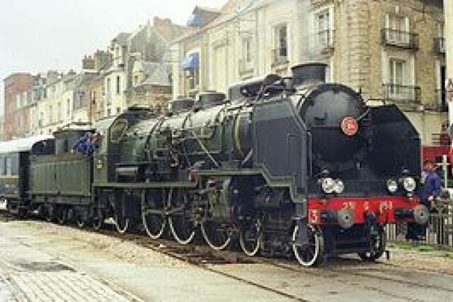 la locomotive à vapeur