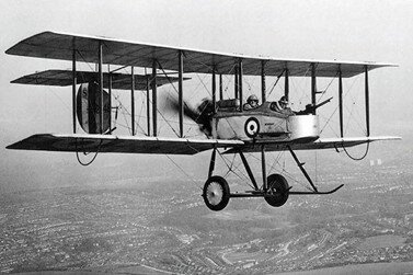 First weaponized aircraft