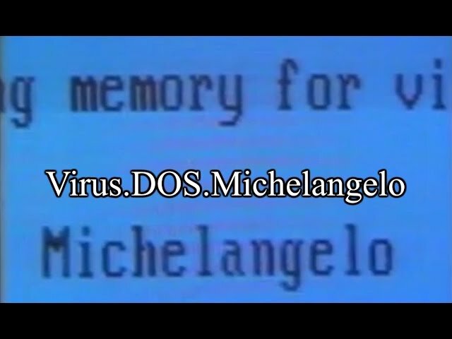 Michelangelo Virus created