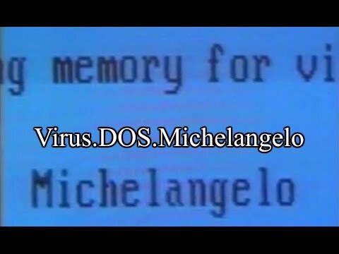 Michelangelo virus is created