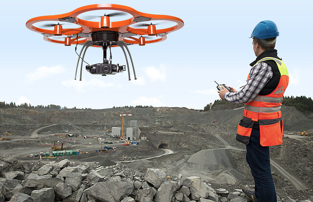 DRONES PARA TOPOGRAFÍA