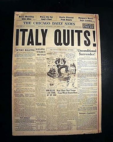 Italy Surrenders