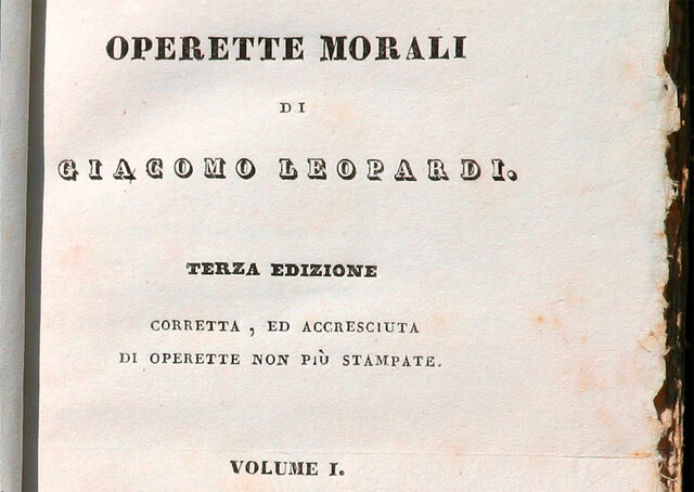Le Operette morali