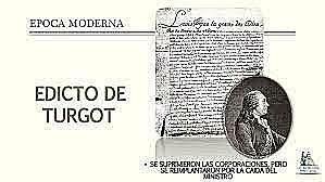 EDICTO DE TURGOT