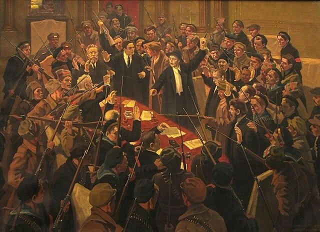Фактический захват власти большевиками