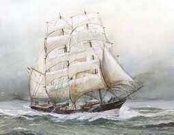 l'homme crée le bateau à voile