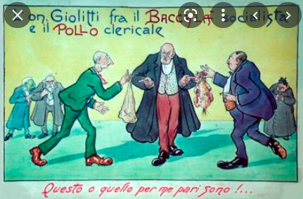 Prime elezioni con il suffragio allargato (PATTO GENTILONI).
