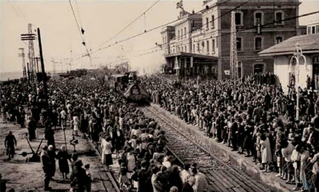 Primer ferrocarril: Barcelona-Mataró