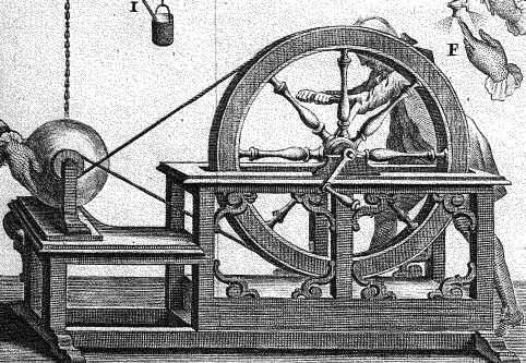 L' homme construit les premières machine