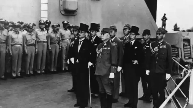 Axis Powers Surrender (Germany, Japan, Italy all have separate dates)