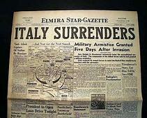Italy surrenders
